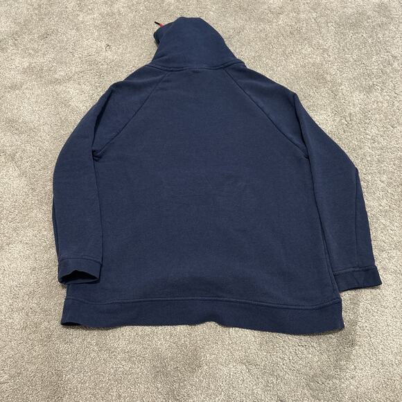 Vtg Nike Gonzaga Turtleneck Sweatshirt Size Large Blue - Picture 3 of 5
